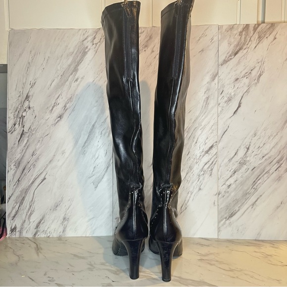 Franco Sarto Ravel 2 Knee High Boots - Black - Size 8.5M - Picture 6 of 17